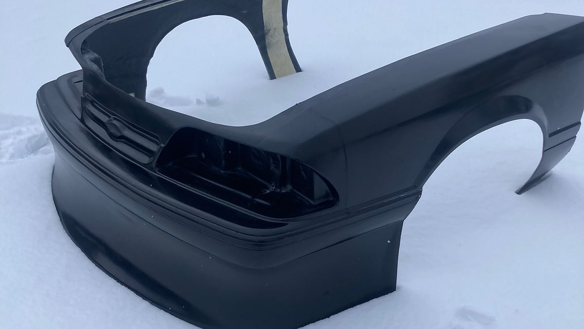 87-93 Mustang Front Clip Single Source Composites – Garage Built