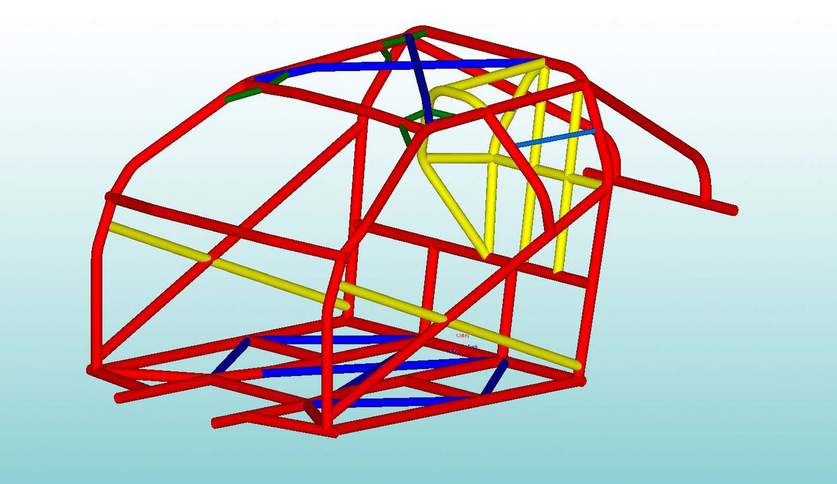 94-04 Mustang 25.2/3/5 Cage Kit MRC – Garage Built Racing