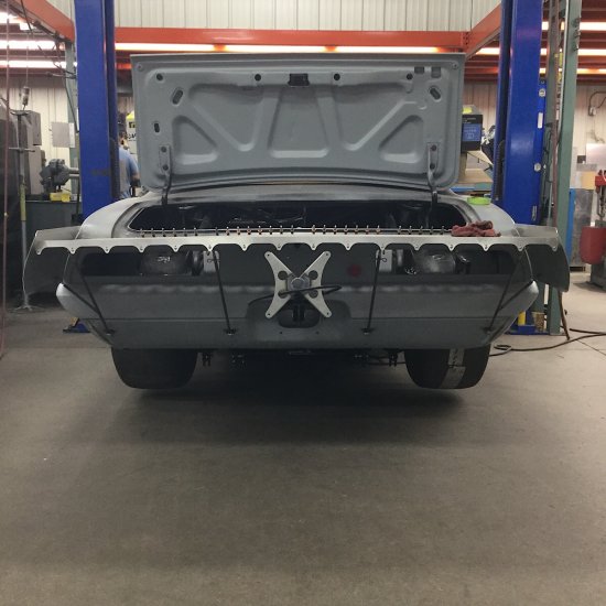 Racecraft Inc. 6715 Camaro Drag Wing 17" Strut Style Garage Built Racing