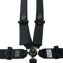Load image into Gallery viewer, Cam Lock Safety Harness Seat Belts - 5pt Black