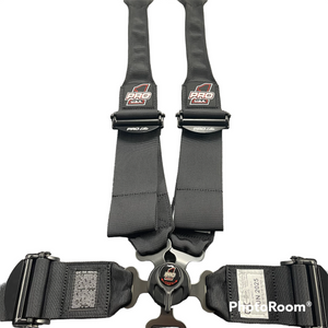 Cam Lock Safety Harness HANS Compatible Seat Belts - 5pt Black