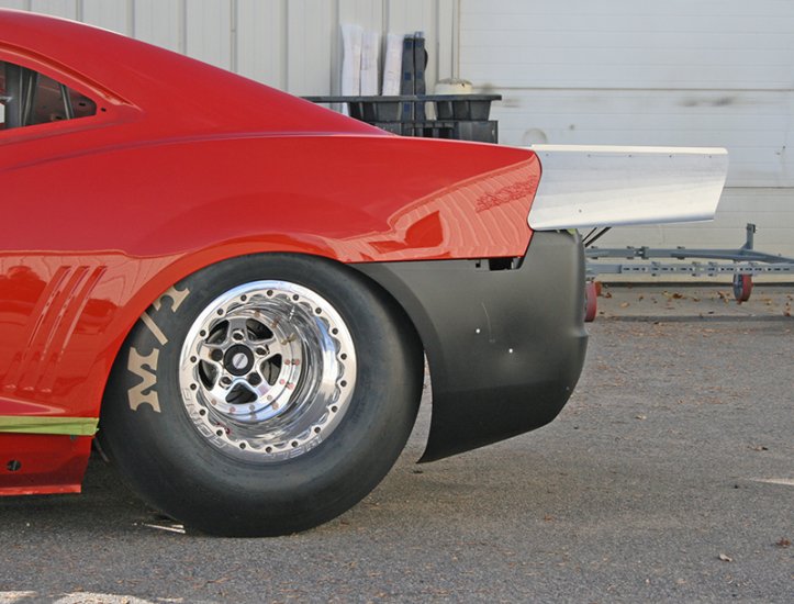 Dragster Rear Wing Strutt Rod Racecraft Inc. 67-15 Camaro Drag Wing 17