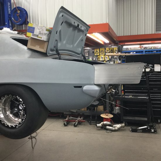 Dragster Rear Wing Strutt Rod Racecraft Inc. 67-15 Camaro Drag Wing 17
