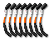 Load image into Gallery viewer, Kooks 10mm Spark Plug Wires - Orange w/Black Boots (8 pc. Set)