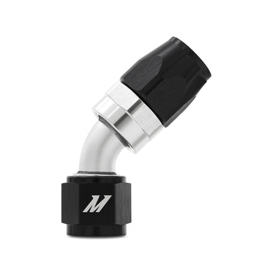 Mishimoto Aluminum -12AN 45 Degree Fitting - Black
