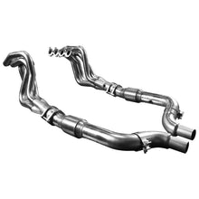 Load image into Gallery viewer, Kooks 15+ Mustang 5.0L 4V 1 7/8in x 3in SS Headers w/ Catted OEM Connection Pipe