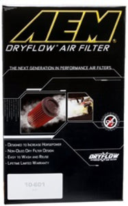 AEM 02-09 Chevy Trailblazer 5.813in OD x 3.375in Flange ID x 7.25in H Replacement DryFlow Air Filter