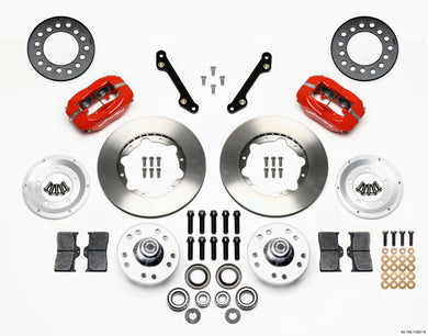 Wilwood Forged Dynalite Front Kit 11.00in Red 70-78 Camaro