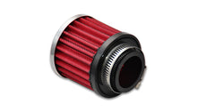 Load image into Gallery viewer, Vibrant Crankcase Breather Filter w/Chrome Cap 1.5in 38mm Inlet ID