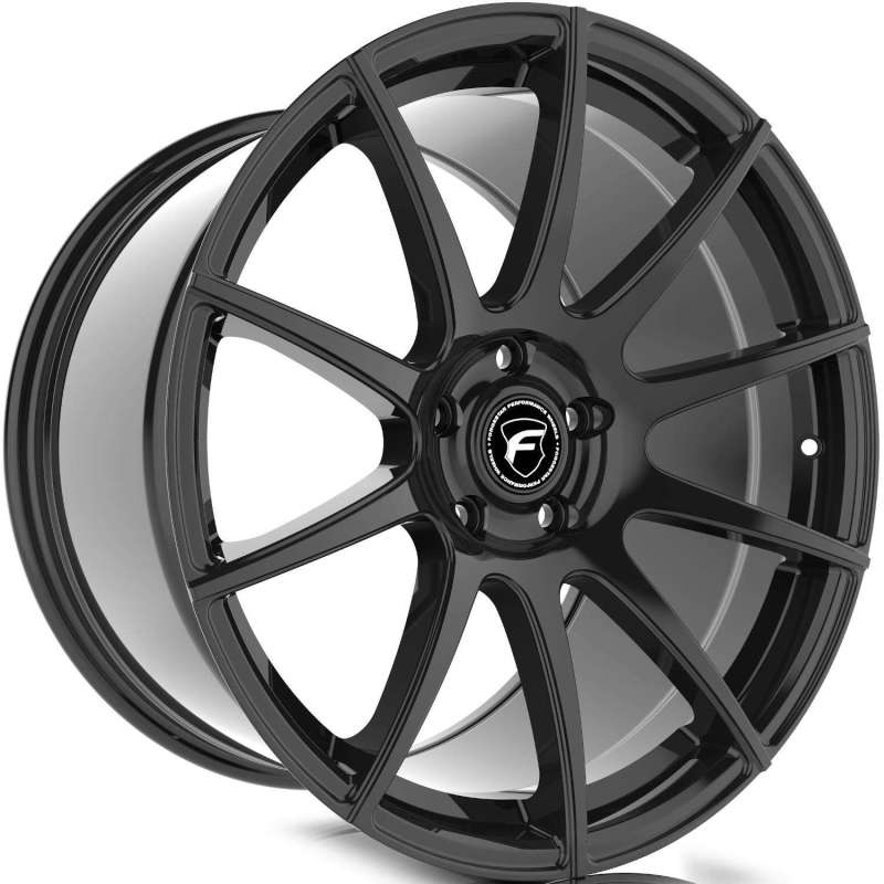 Forgestar F201 20X11 CF10 DC 5X114.3 ET56 BS8.2 Gloss Black 72.56