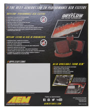 Load image into Gallery viewer, AEM 15-18 Ford Everest L5-3.2L DSL DryFlow Air Filter