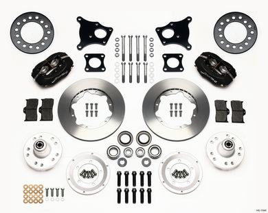Wilwood Forged Dynalite Front Kit 11.00in AMC 71-76 OE Disc w/o Bendix Brakes