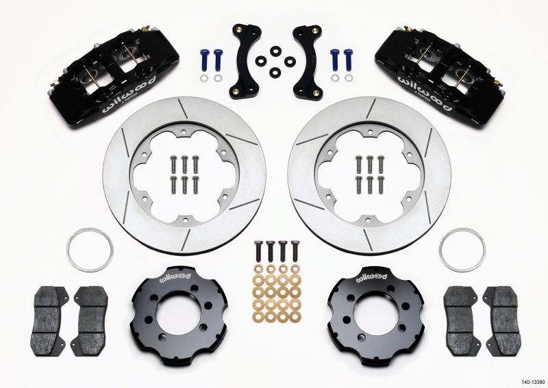 Wilwood Dynapro 6 Front Hat Kit 11.00in GT Rotor 95-05 Miata