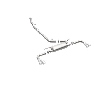 MagnaFlow 15-17 GMC Terrain V6 3.6L 409SS Cat-Back Exhaust Quad Split Rear with 3in Polished Tips