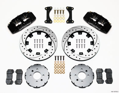 Wilwood Dynapro 6 Front Hat Kit 12.19in Drilled 94-01 Honda/Acura w/262mm Disc