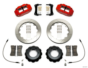 Wilwood Narrow Superlite Red 6R Front Kit 12.88in Slotted Rotor w/ Lines 05-15 Toyota Tacoma