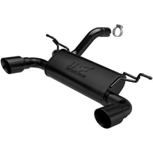 Load image into Gallery viewer, MagnaFlow 2018+ Jeep Wrangler 3.6L Dual Black Tip Axle-Back Exhaust