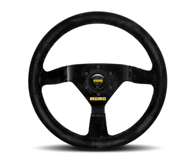 Momo MOD69 Steering Wheel 350 mm -  Black Suede/Black Spokes