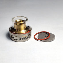 Load image into Gallery viewer, Ticon Furick Cup BBW Number 16 Pyrex Cup Kit Titanium Cover