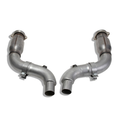 BBK 05-18 Dodge Challenger/Charger 6.1L/6.4L Hemi 3in Catted High Flow Mid Pipe