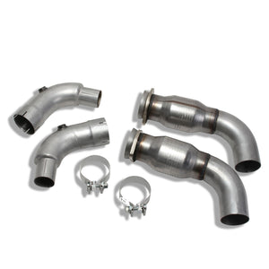 BBK 2015-15 Mustang GT 3 Short Mid Pipe Kit w Cats (Use LT Header P 1633/16330/16335/1856/18560)