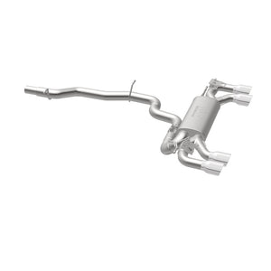 MagnaFlow Sys C/B 2015 Volkswagen Golf R 3in Polished SS Quad Tip Split Rear Exit