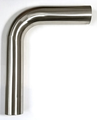 Stainless Bros 1.50in Diameter 1.5D / 2.25in CLR 90 Degree Bend 6.5in leg/6.5in leg Mandrel Bend