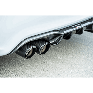 Akrapovic 2018 BMW M2 Competition F87N (Excl 16-17 M2) Slip-On Line (Titanium) w/Carbon Fiber Tips