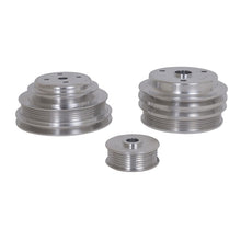 Load image into Gallery viewer, BBK 85-97 GM Truck 305 350 Underdrive Pulley Kit - Lightweight CNC Billet Aluminum (3pc)