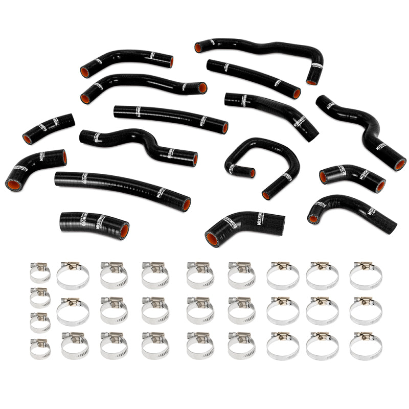 Mishimoto 92-97 Land Cruiser 4.5L I6 Silicone Radiator Hose Kit - Black