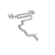 Load image into Gallery viewer, MagnaFlow Sys C/B 2015 Volkswagen Golf R 3in Polished SS Quad Tip Split Rear Exit