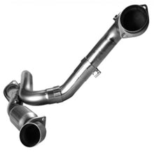Load image into Gallery viewer, Kooks 01-06 GM 1500 Series Truck(All) 6.0L 3in Cat Dual Conn. Pipes that go to OEM Out. SS