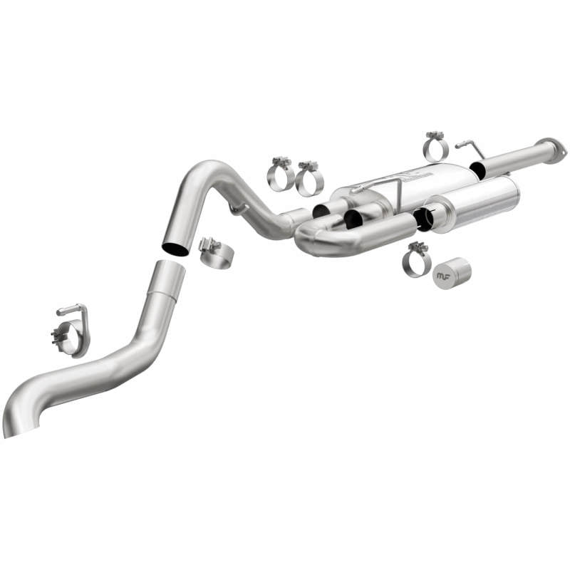 MagnaFlow Stainless Overland Cat-Back Exhaust 16-21 Toyota Tacoma
