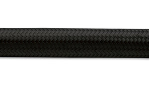 Vibrant -20 AN Black Nylon Braided Flex Hose (5 foot roll)