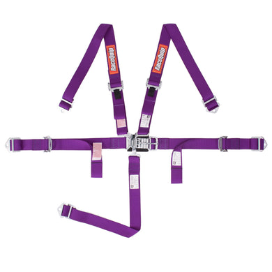 RaceQuip Purple JR. L & L 5pt Harness