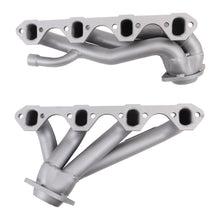 Load image into Gallery viewer, BBK 87-95 Ford F150 Truck 5.8 351 Shorty Unequal Length Exhaust Headers - 1-5/8 Chrome