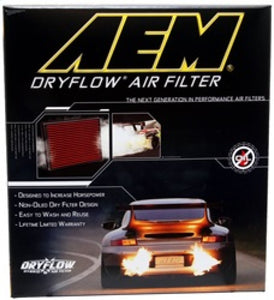 AEM 10-11 Chevrolet Camaro 3.6/6.2L 11.625in O/S L x 9.125in O/S W x 2.313in H DryFlow Air Filter