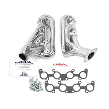 Load image into Gallery viewer, JBA 15-20 Ford Mustang 5.0L 1-3/4in Stainless Steel Silver Ceramic Shorty Header