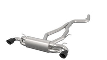 Load image into Gallery viewer, Kooks 2020 Toyota Supra 3.5in x 3in SS Catback Exhaust w/Black Tips