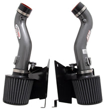 Load image into Gallery viewer, AEM 07 350z Silver Dual Inlet Cold Air Intakes w/ Heat Sheilds