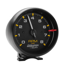 Load image into Gallery viewer, Autometer Autogage Black 8,000 RPM Pedestal Mount Tachometer