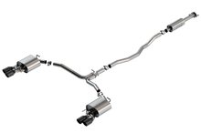 Load image into Gallery viewer, Borla 18-20 Toyota Camry XSE 3.5in Tip Dual Split Rear Exit Cat Back S-Type Exhaust Black Chrome