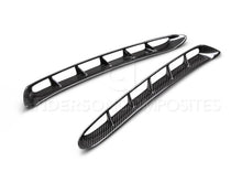 Load image into Gallery viewer, Anderson Composites 15-17 Mustang Carbon Fiber GT350 Style Fender Vent Inserts (Only Fit AC Fenders)