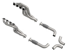Load image into Gallery viewer, Kooks 2020 Mustang GT500 5.2L 2in x 3in SS Headers w/GREEN Catted Connection Pipe