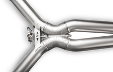 Load image into Gallery viewer, Akrapovic 16-17 AMG C63 Coupe Evolution Line Cat Back (Titanium) w/ Carbon Tips (Req. Link Pipe)