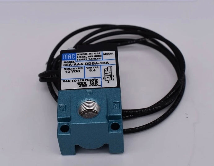 thumbnail image 2 of Mac Boost Solenoid 12V 3 Port MAC ECU Electronic Boost Control Solenoid Valve W/ Brass Fittings PWM Solenoid Valve 5 V 2 of 13