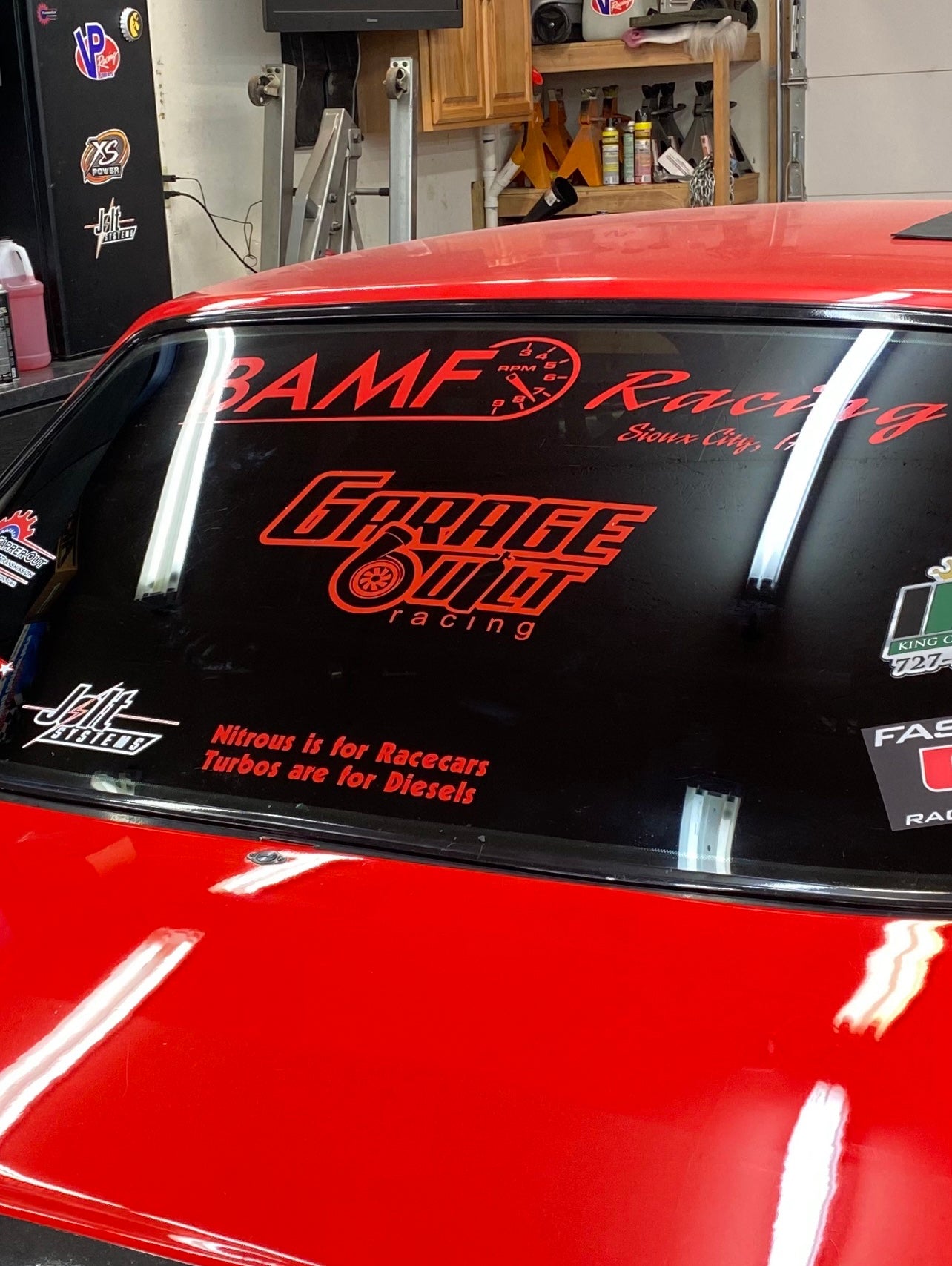 GBR Nitrous Bottle Window Stickers – Garage Built Racing