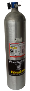 10lb FireSense® with FireAde2000® SFI 17.1 Fire Suppression System (Manual Activation) Billet Brackets
