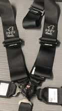 Load image into Gallery viewer, Cam Lock Safety Harness Seat Belts Bolt In/Pull Down Adjusters
